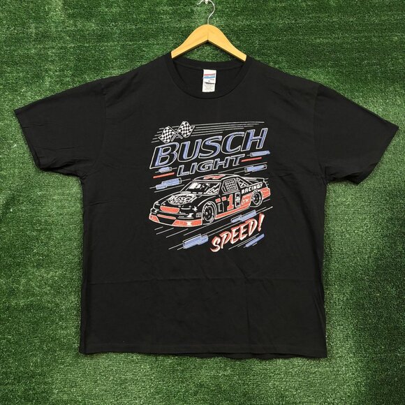 Busch Light Beer Speed Oversized T-Shirt Size Extra Large - Picture 1 of 4
